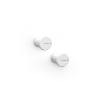 Brabantia MindSet Handdoekhaken-  2 stuks - Mineral Fresh White