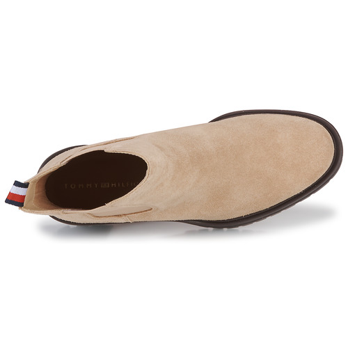 Tommy Hilfiger - Outdoor Chelsea Mid Heel Boot - Beige