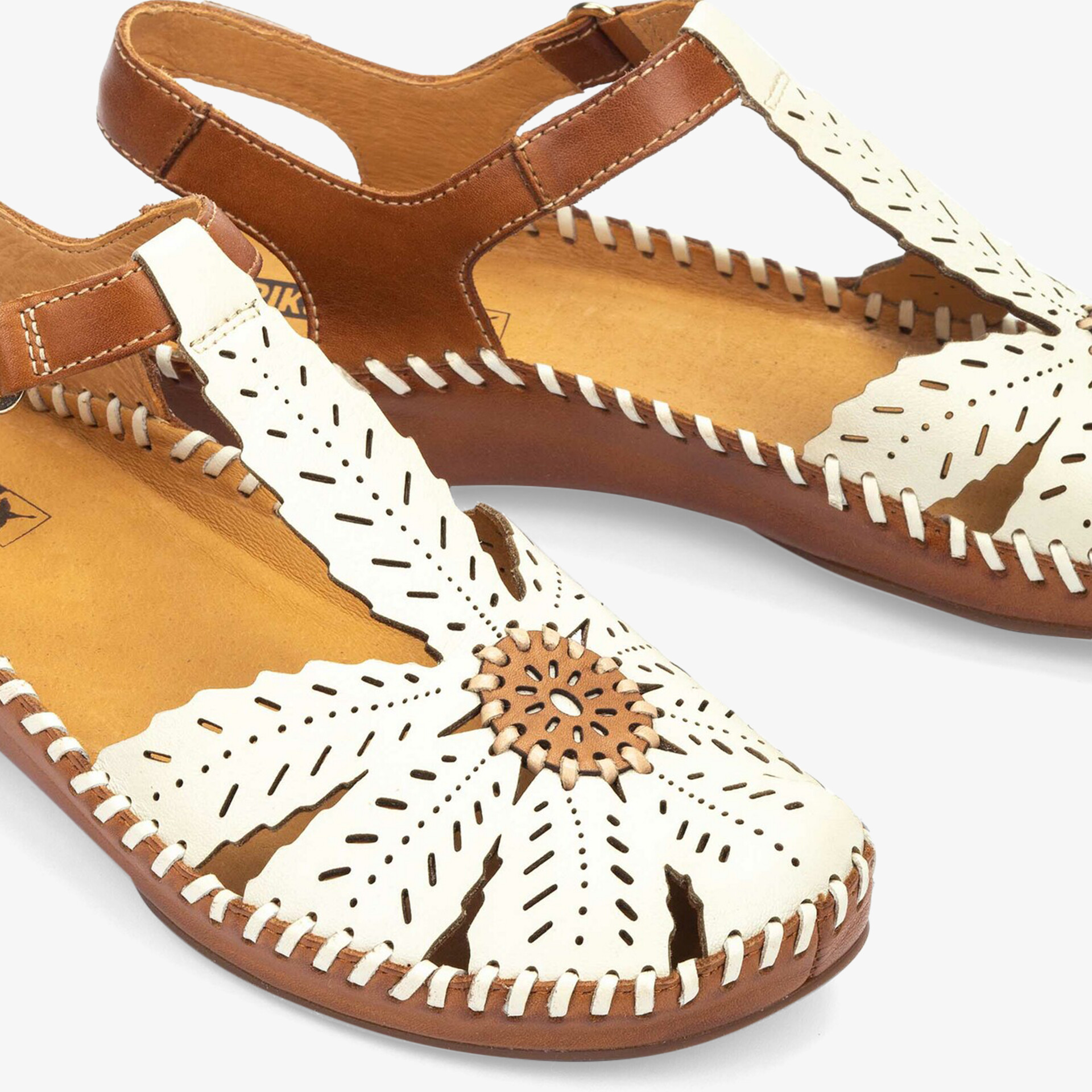 PIKOLINOS Damen Sandalen weiß