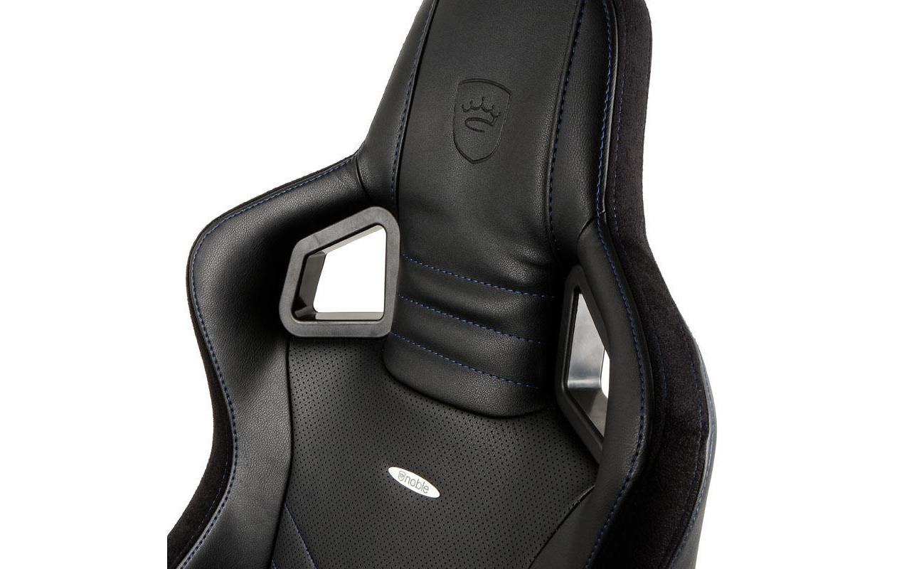 Gaming-Stuhl EPIC Schwarz/Blau<br>Besonders bequemer Computersessel, Mercedes-AMG Petronas Motorsport Edition