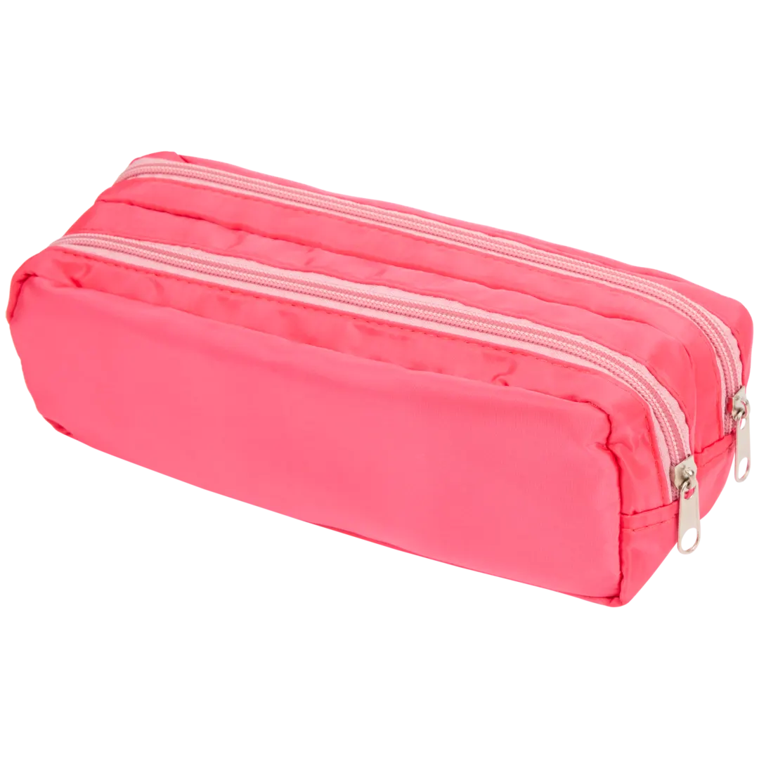Trousse double fermeture éclair