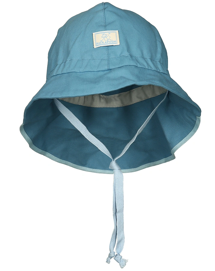 Sommerhut FEUERWEHR mit Nackenschutz in jeans