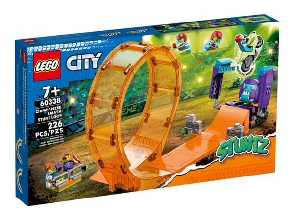 LEGO City 60338 Stuntloop med sjimpanse