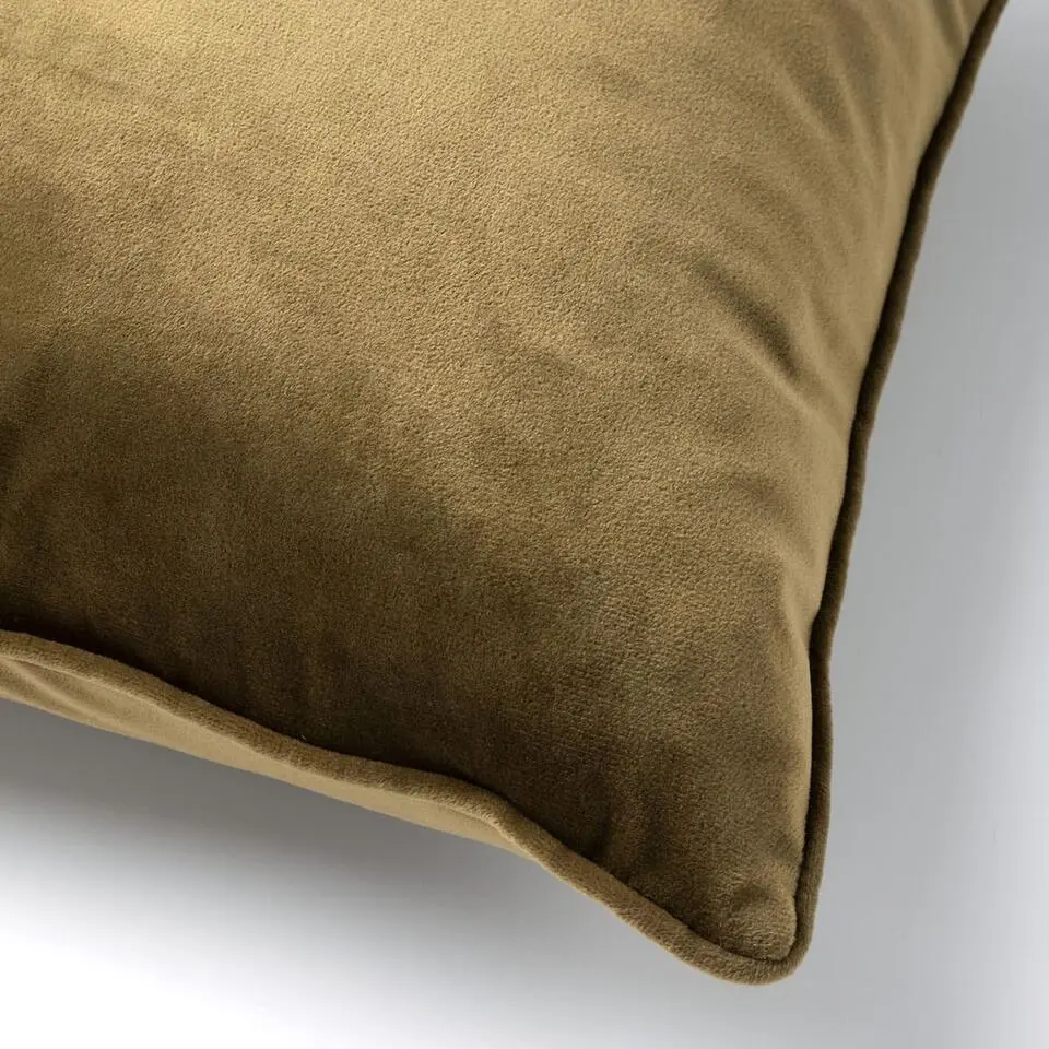 Sierkussen Finn - Military Olive - 45x45 cm