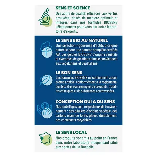 Biosens Somni-Control Bio 40 gélules végétales