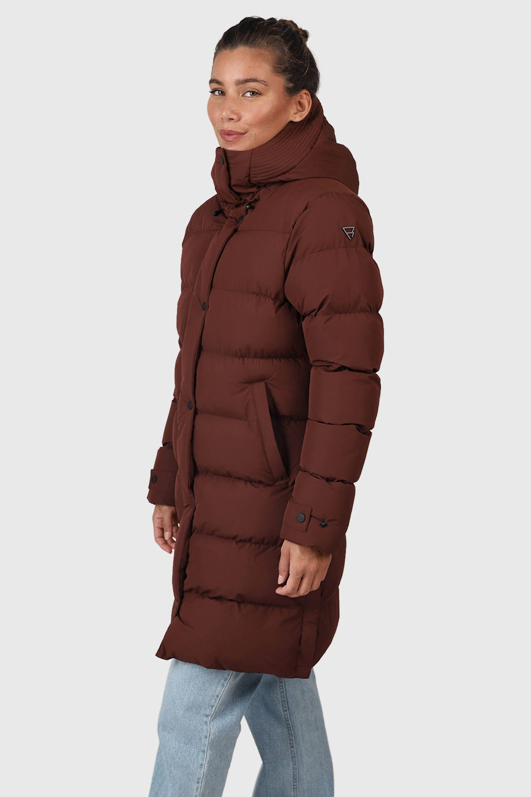 Brunotti outdoor jas Madwell donkerrood