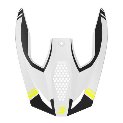 Visière Shot RACE SPRINT BLACK NEON YELLOW MATT - Noir / Jaune
