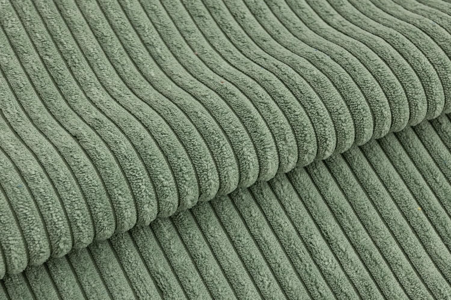 Ecksofa Aikido I 233x90 - mit schlaffunktion - Farben zur Auswahl - modernen Eckcouch - mit Bettkasten - Moderner Cordstoff - Stoff POSO (POSO 047)