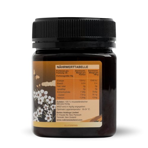 Sunday Natural Products  Manuka Honig MGO1.200 + ( UMF25+)