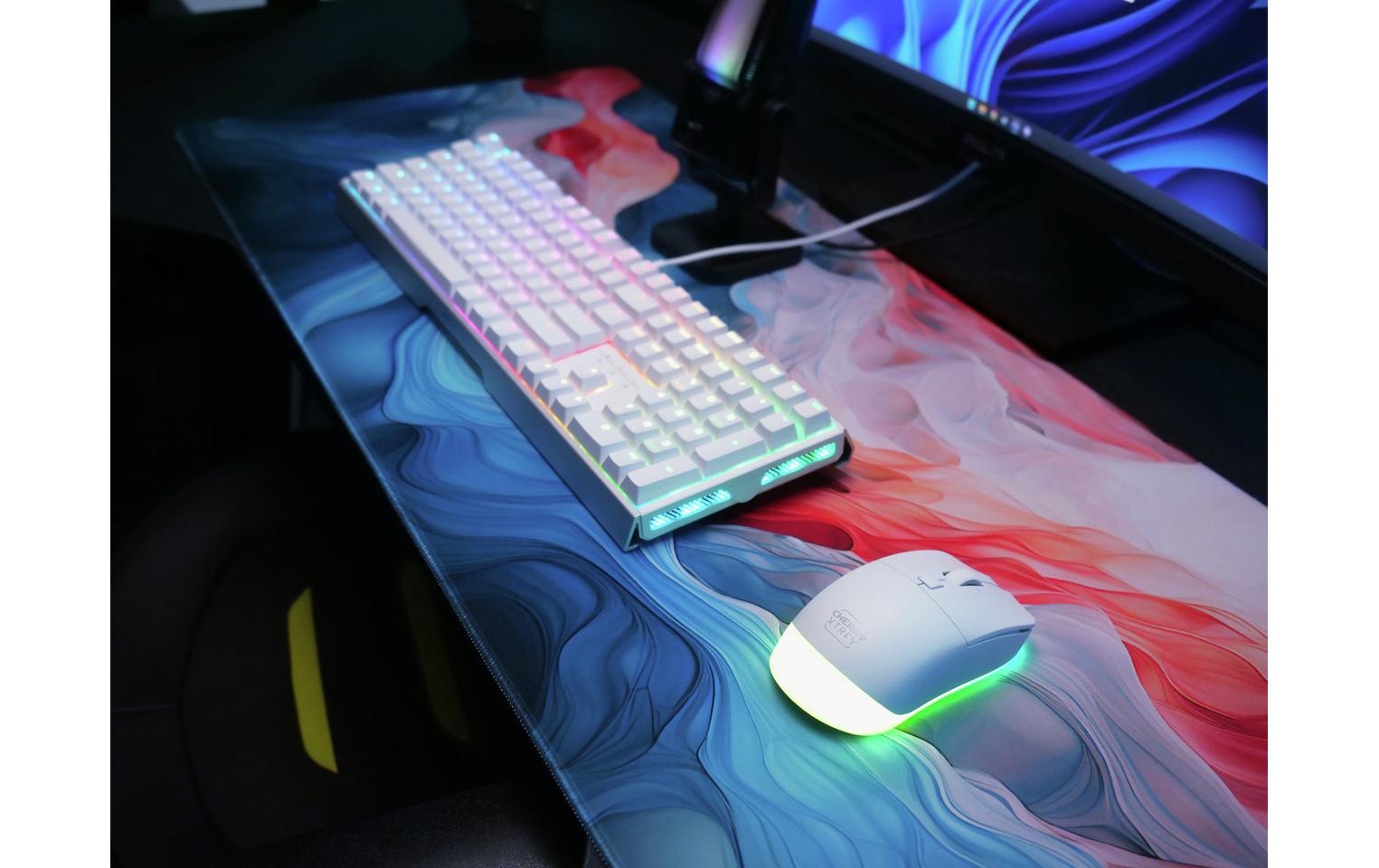 Gaming-Maus XTRFY M50 Wireless WeissKabellose Gaming-Maus