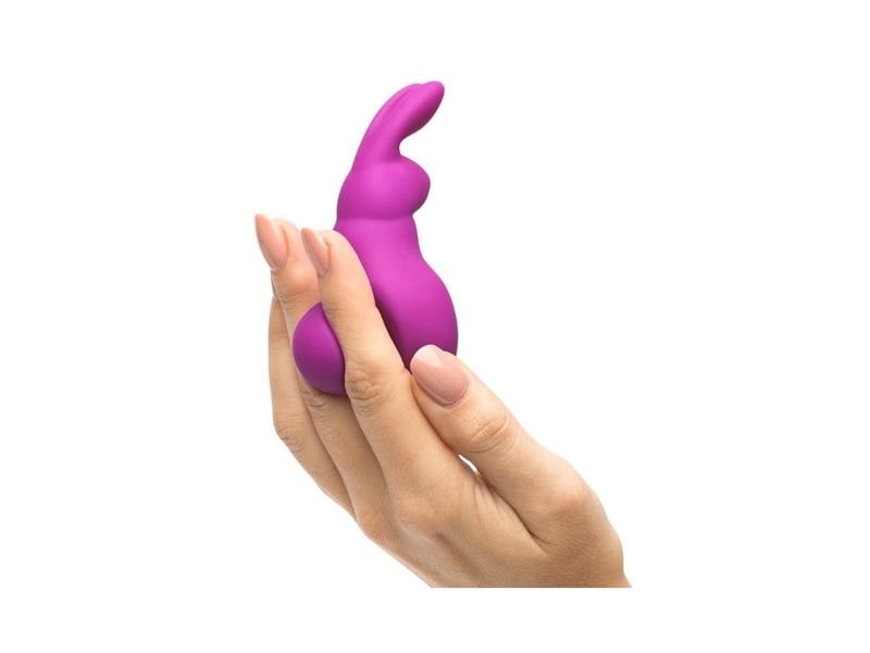 Happy Rabbit Vibrator Clitoral Vibe Violett Auflegepulsator mit einfacher Bedienung