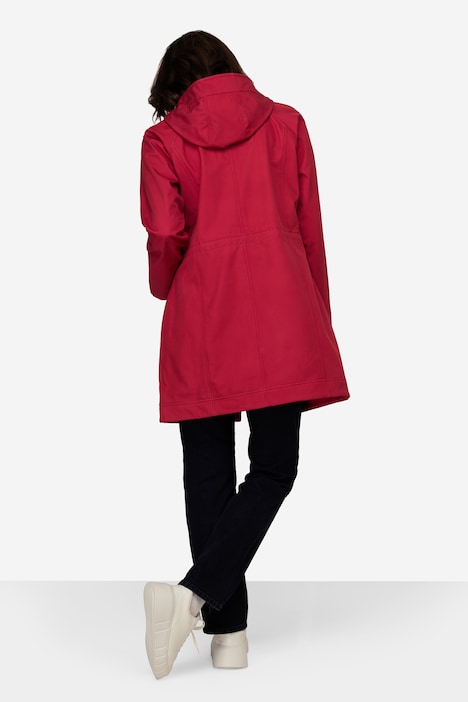 Softshell-Jacke, 3fach Funktion, Kapuze, Langarm