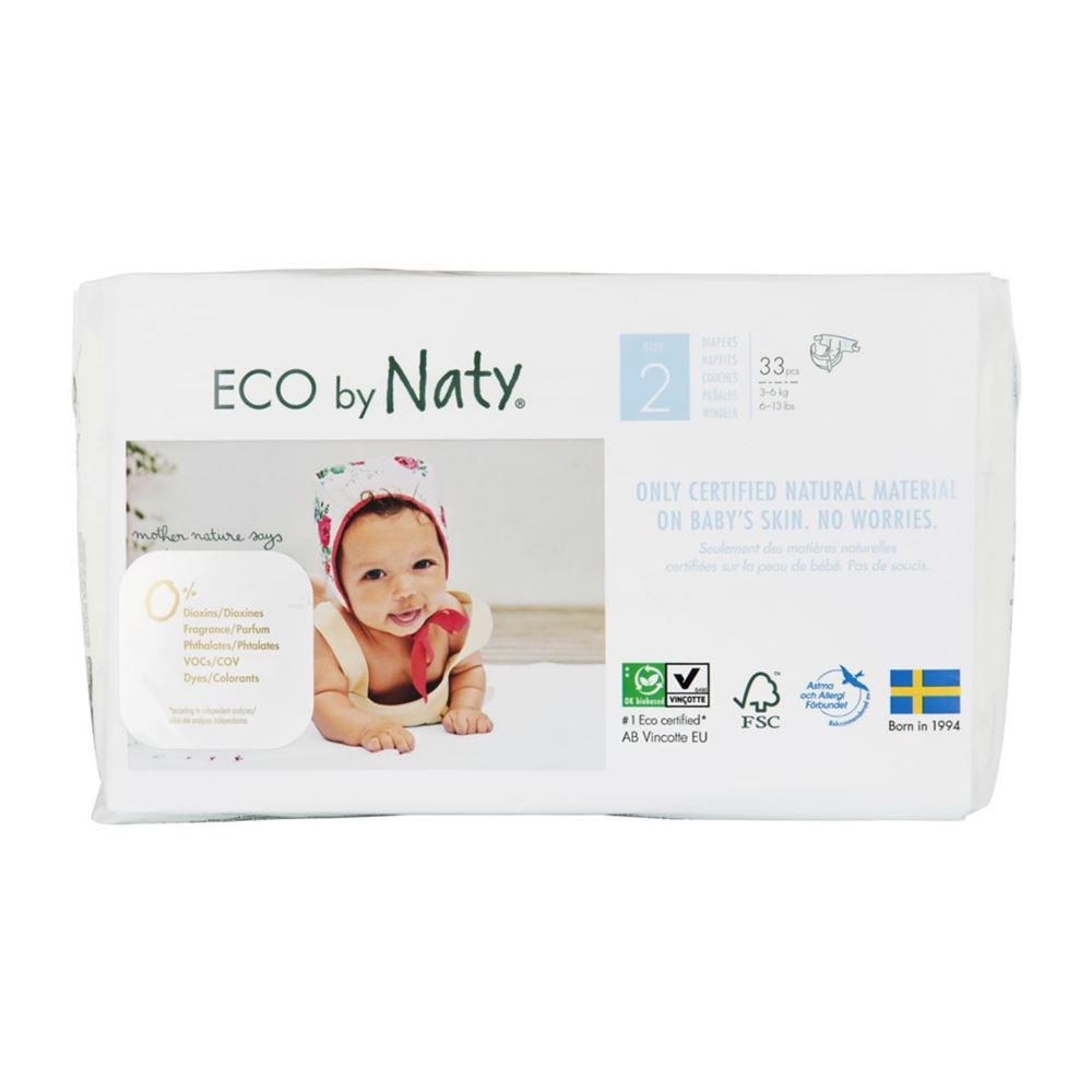 NATY Windel Mini Nr2 3-6kg 33 Stk