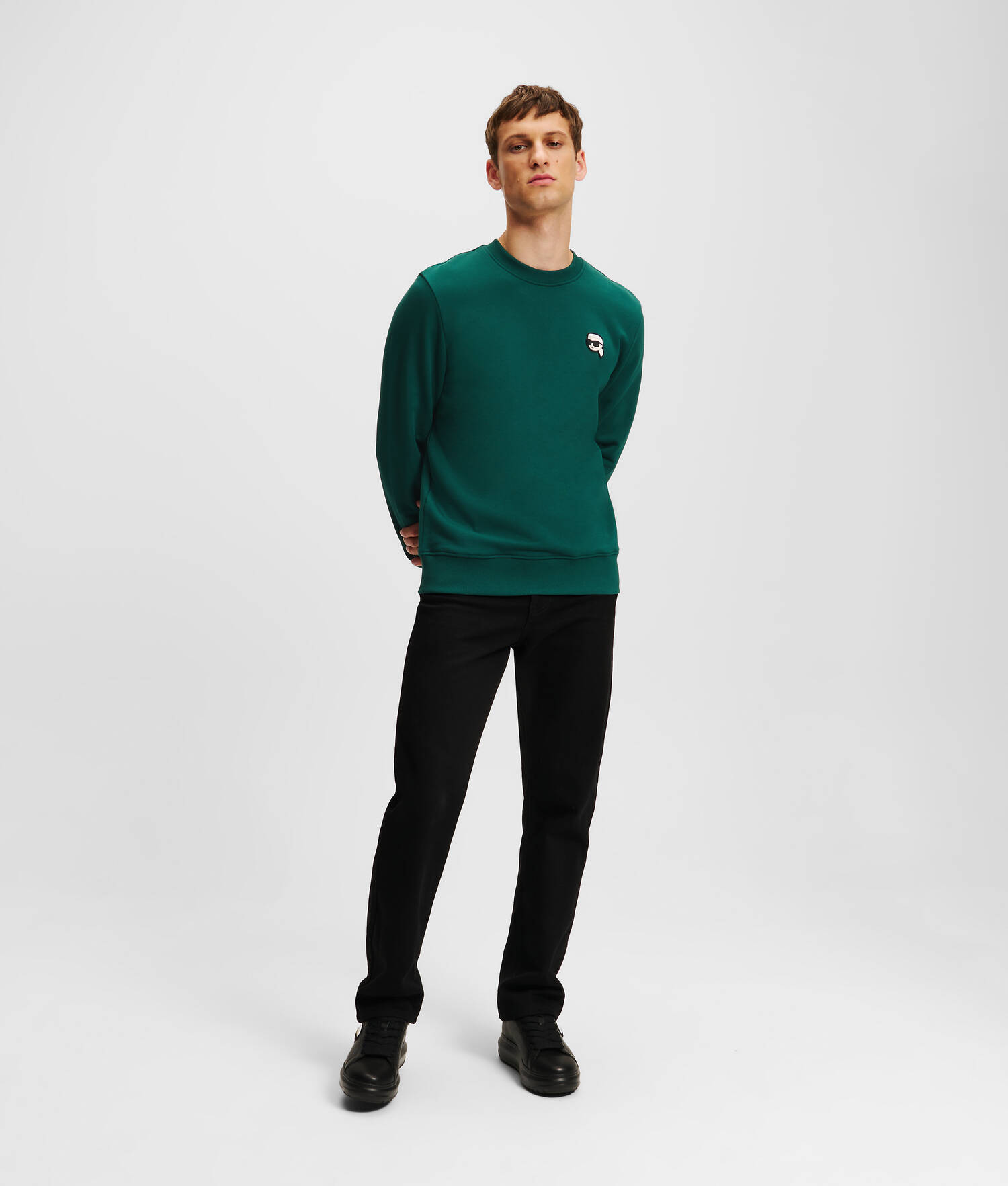 SWEAT-SHIRT AVEC EMPIÈCEMENT KARL IKONIK