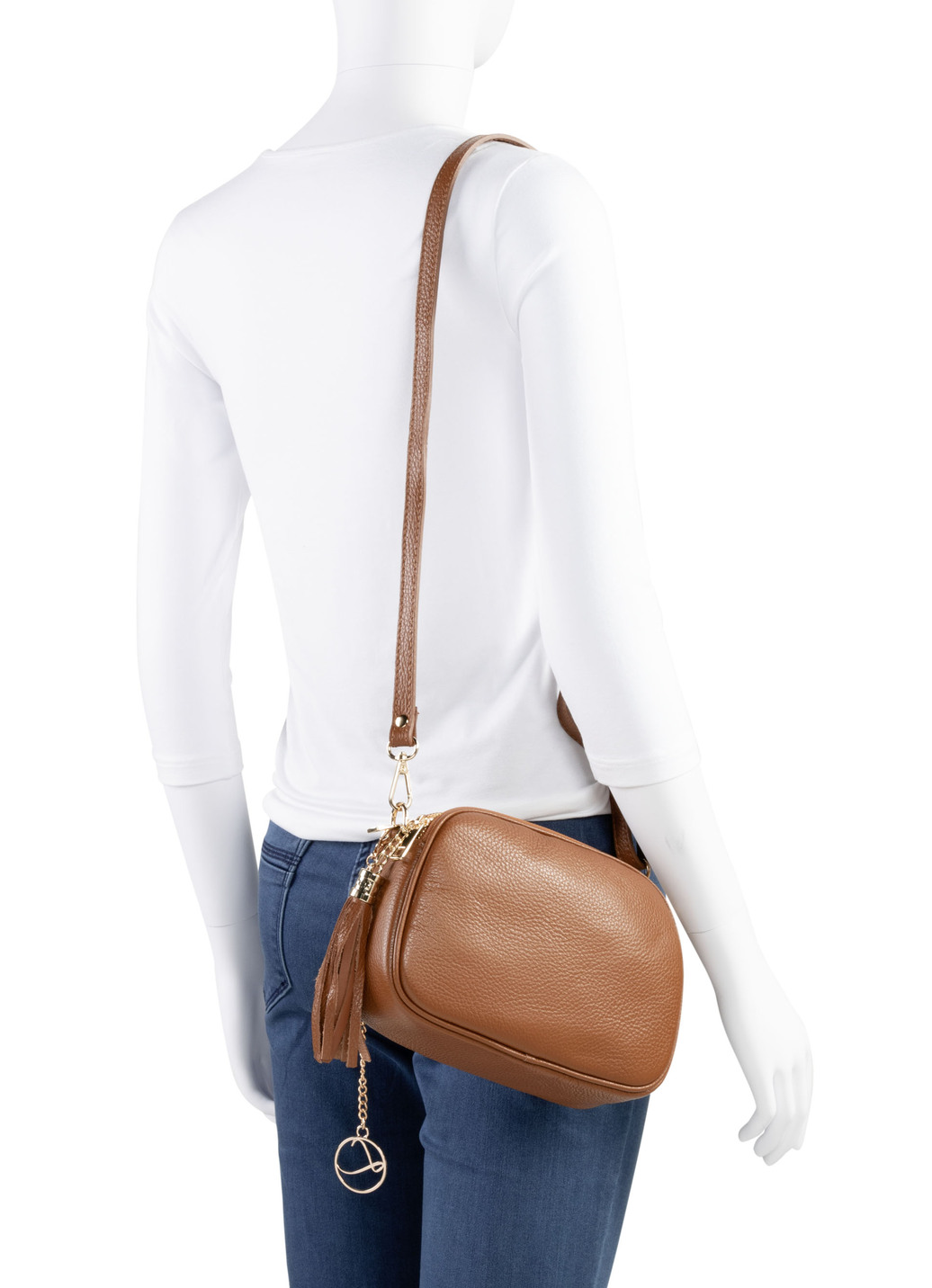 Laurina Tasche aus genarbtem Kalbleder