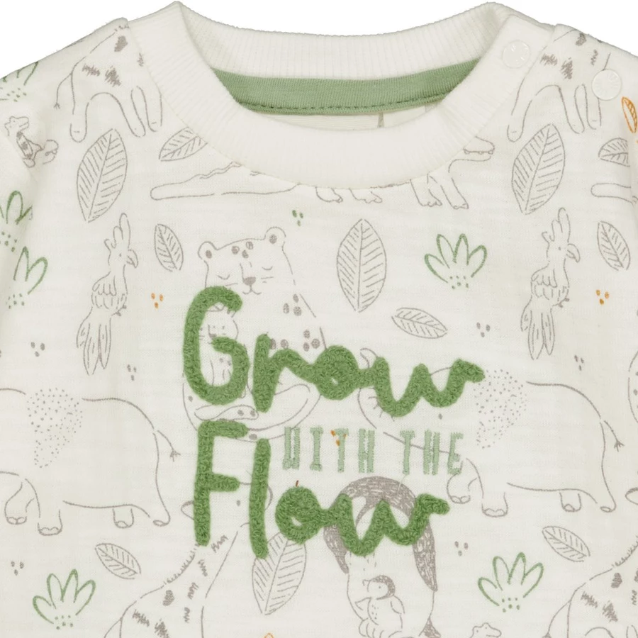 Feetje Feetje Sweatshirt Welcome To Earth Offwhite