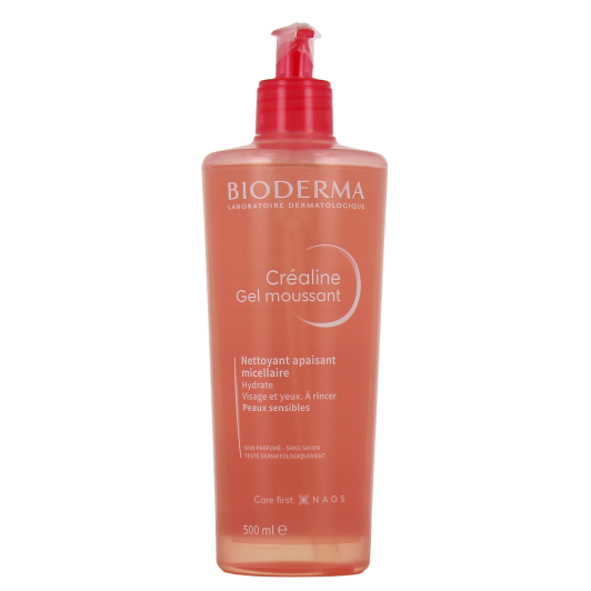 Créaline Gel Moussant Bioderma - Nettoyant visage peau sensible