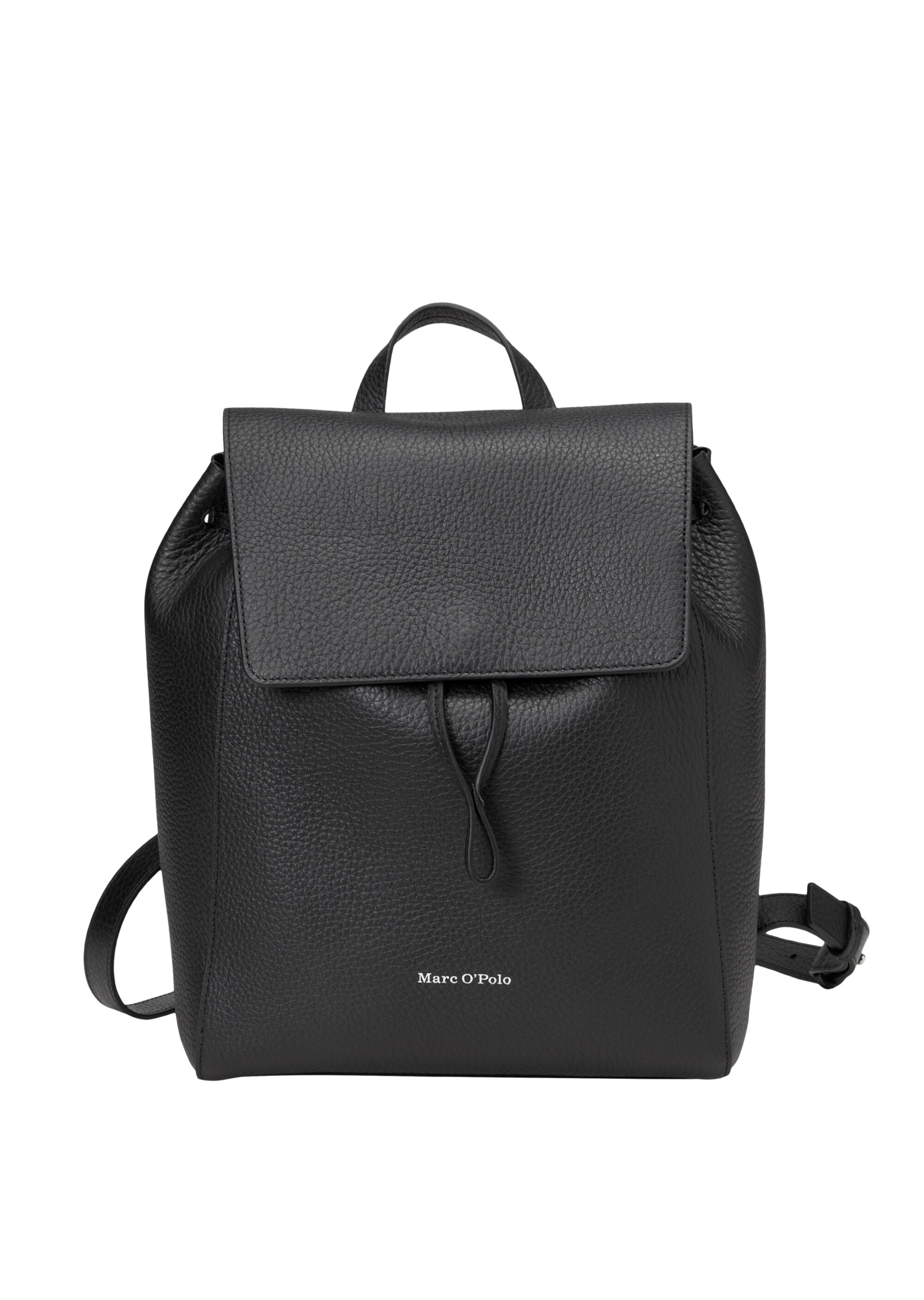 Rucksack aus genarbtem Rindleder