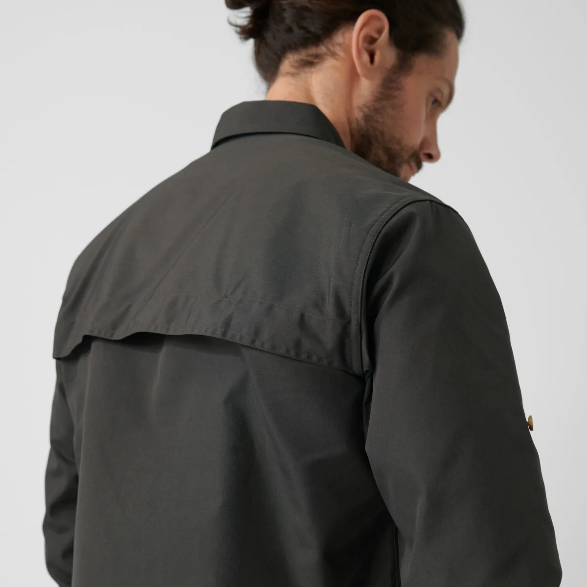 Fjällräven Men's Sarek Trekking Shirt Suede Brown