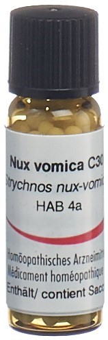 Omida Nux vomica Glob 30 C 2 g