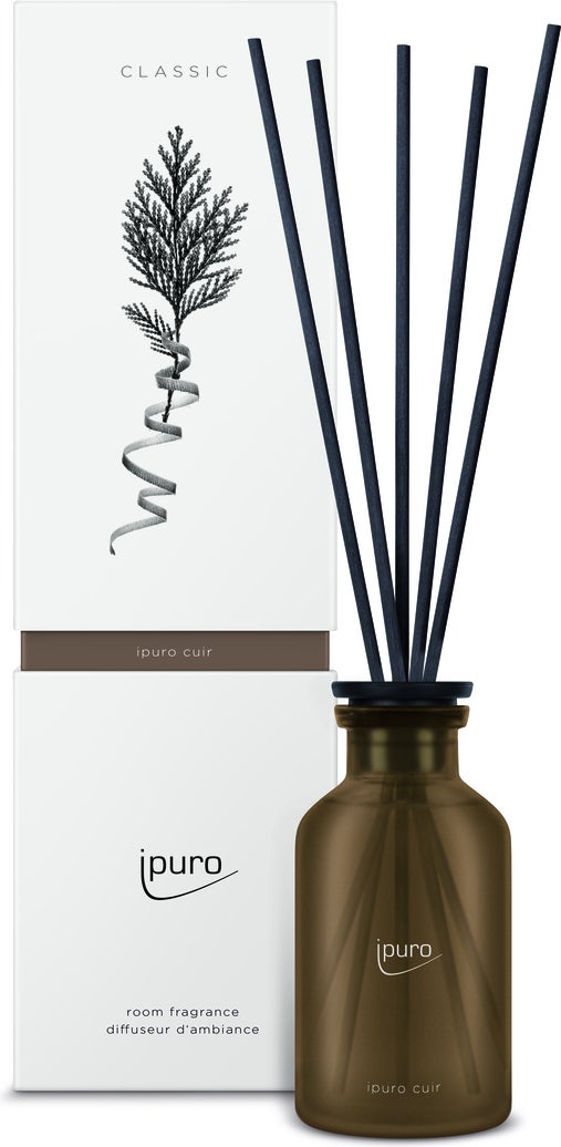 Ipuro geurstokjes Classic Cuir 75 ml