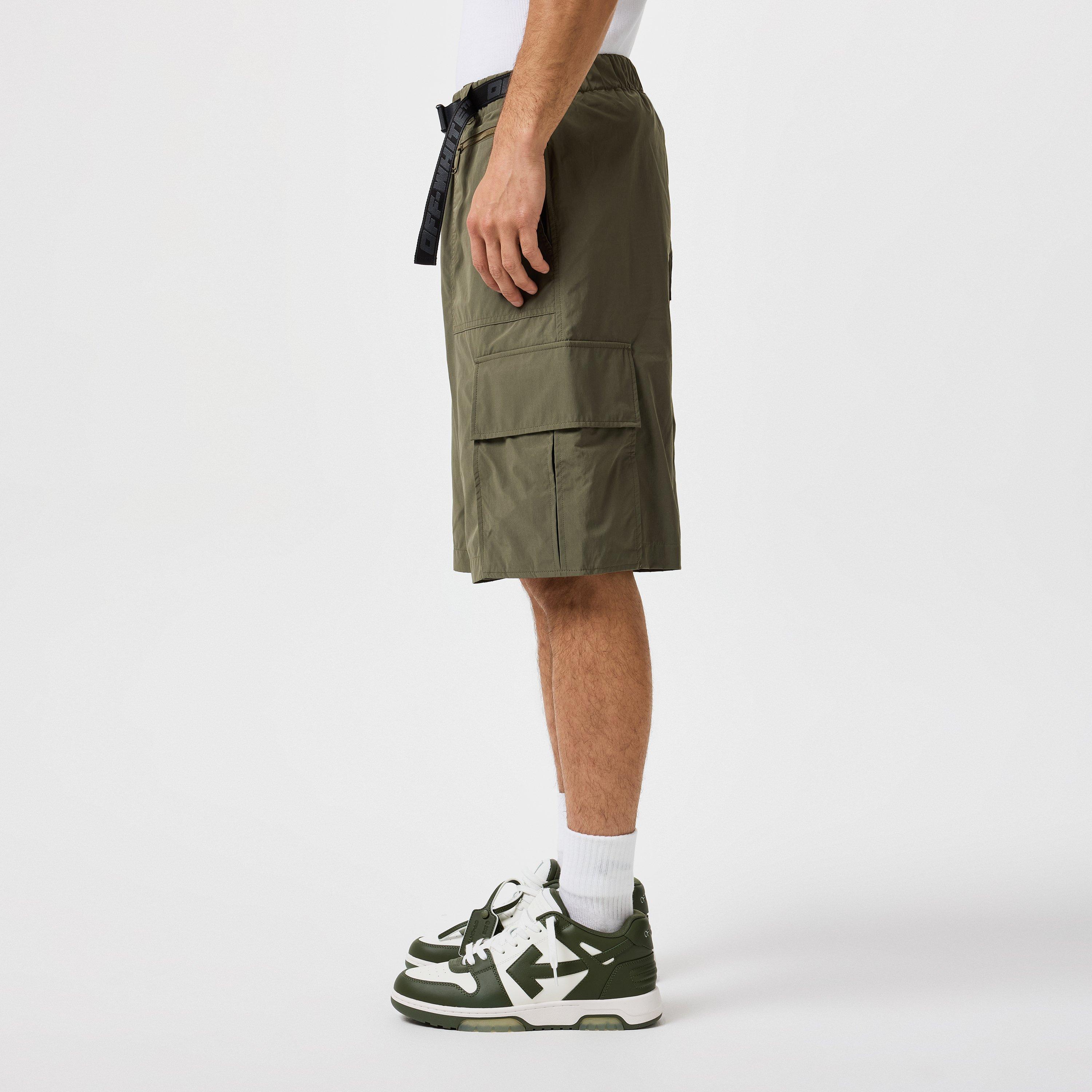 Off White Cargo Shorts