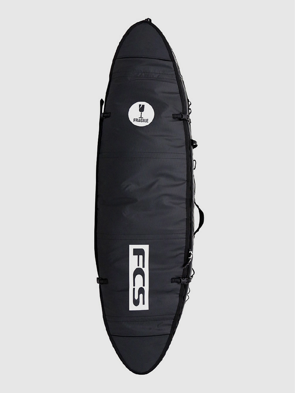 FCS Travel 1 All Purpose 6'3 Surfboard Bag black/grey