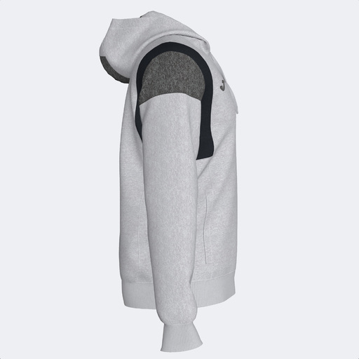 Jaqueta com capuz Joma Comfort III, cinza mesclado