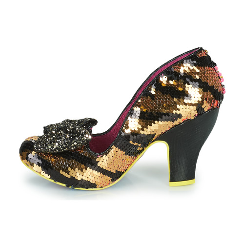 Irregular Choice - NICK OF TIME - Noir / Doré