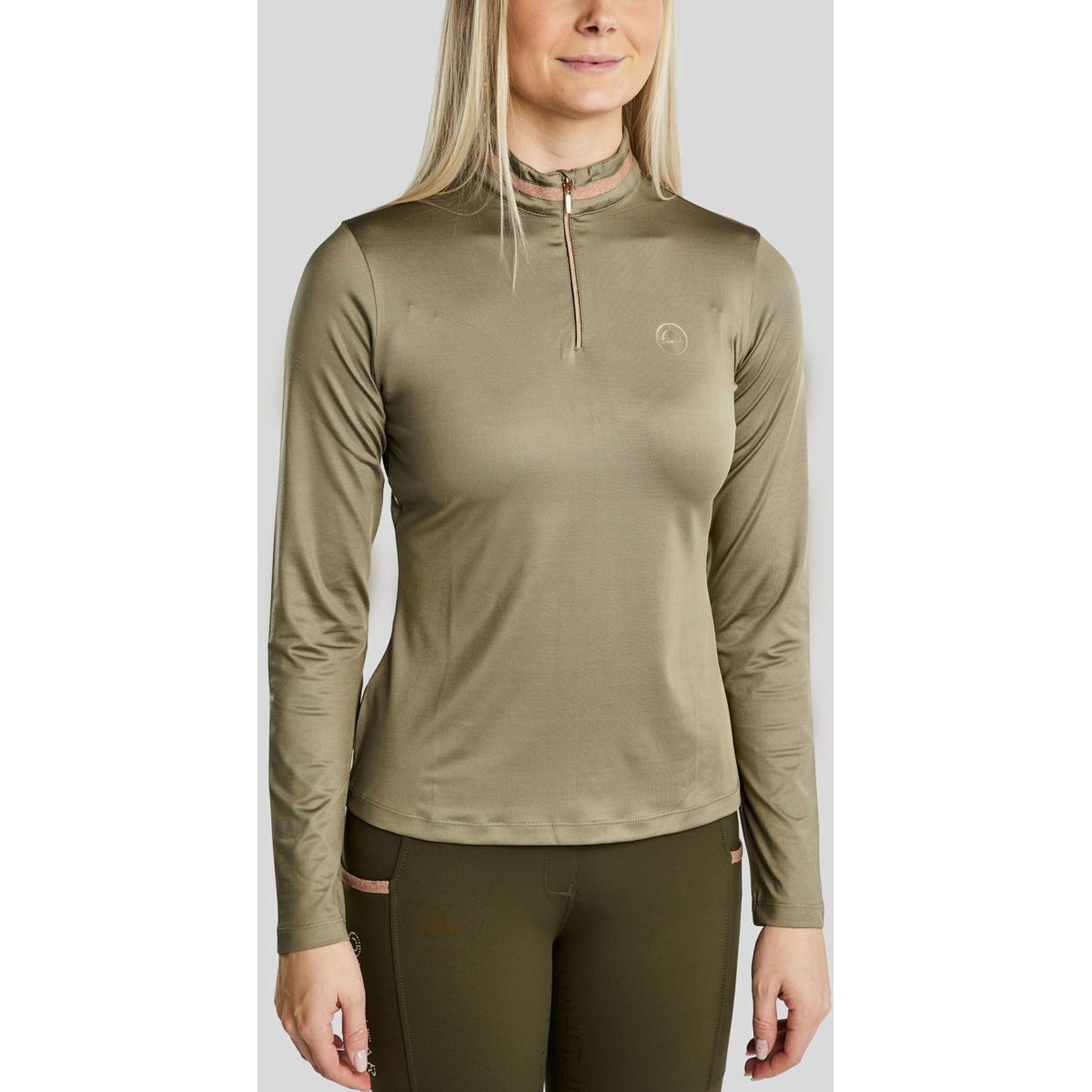 Montar Longsleeve MoGlenda Brushed Dusty Green