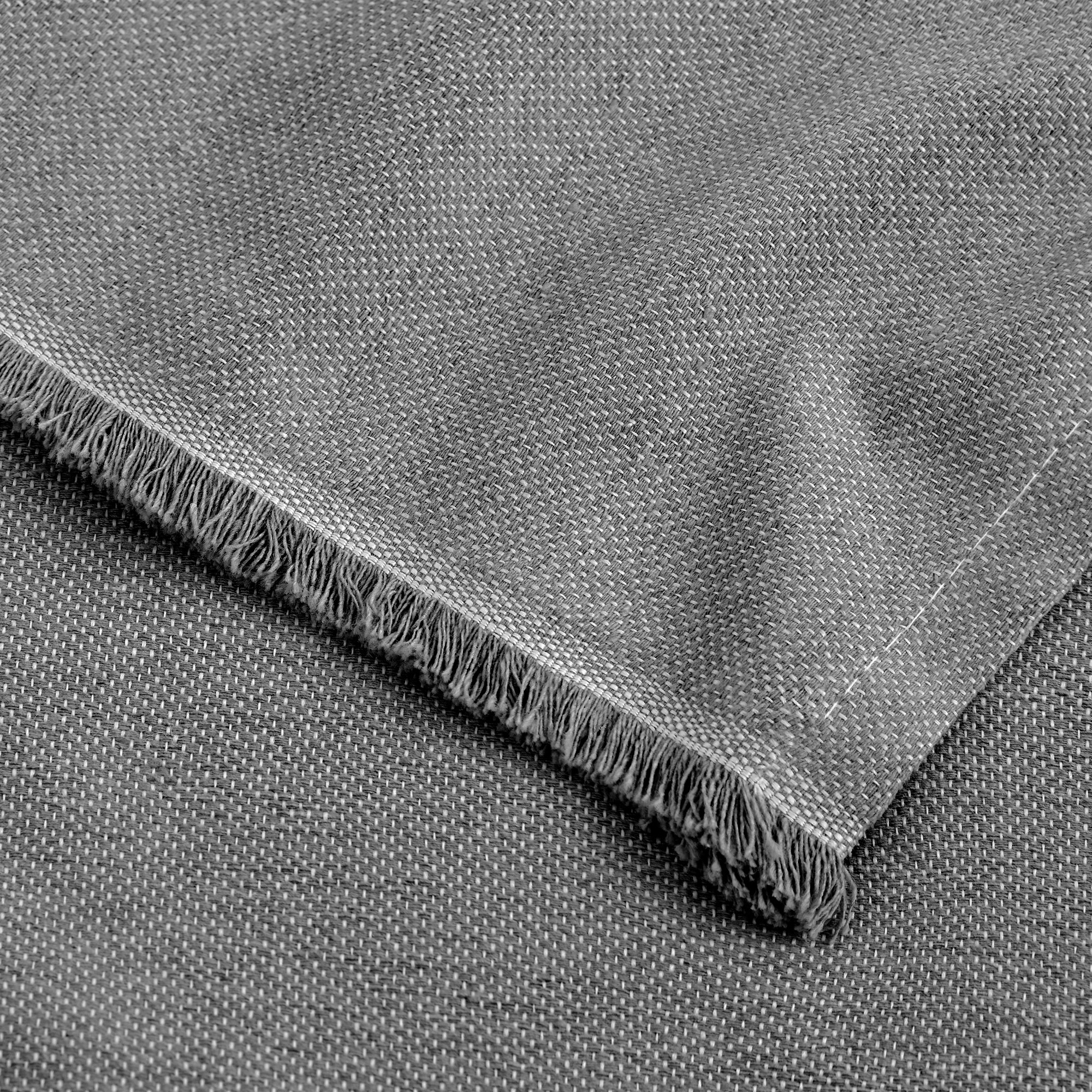 Xadrez liso 140x190 cm Cinza escuro