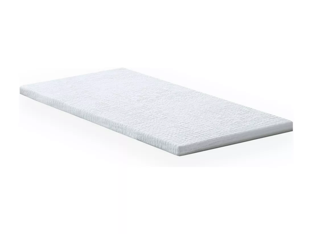Surmatelas déhoussable mousse à mémoire de forme 5 cm Dimensions - 90 x 190 cm