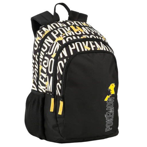 Mochila Escolar Pokémon com Dois Compartimentos
