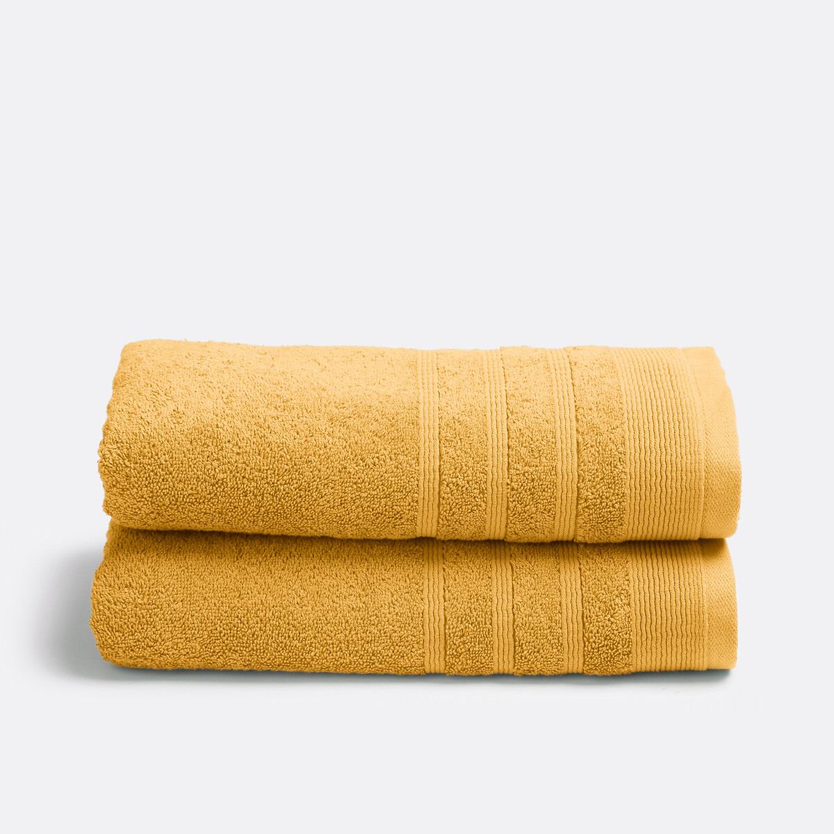 LA REDOUTE INTERIEURS<br>Conjunto de 2 toalhas felpudas 600 g/m², Zavara