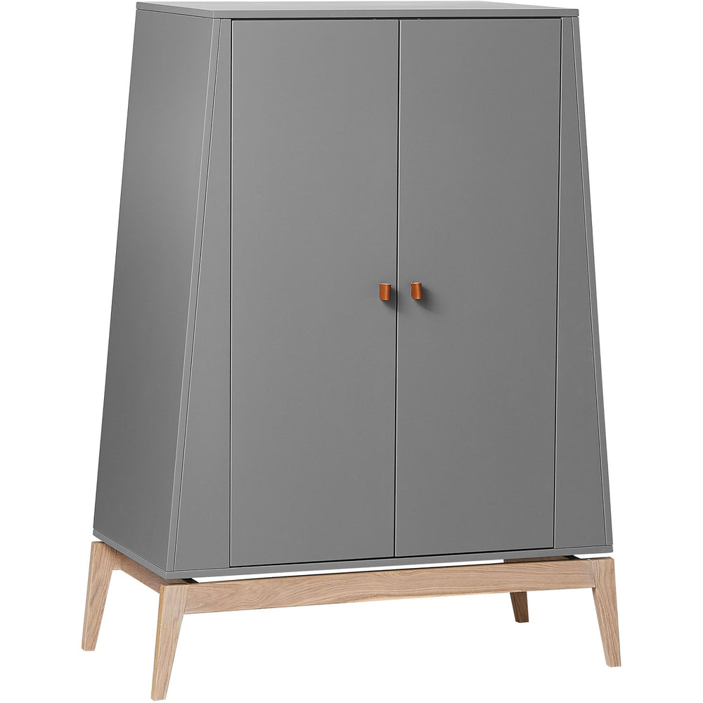 Køb Leander Grey Luna™ Garderobeskab Small