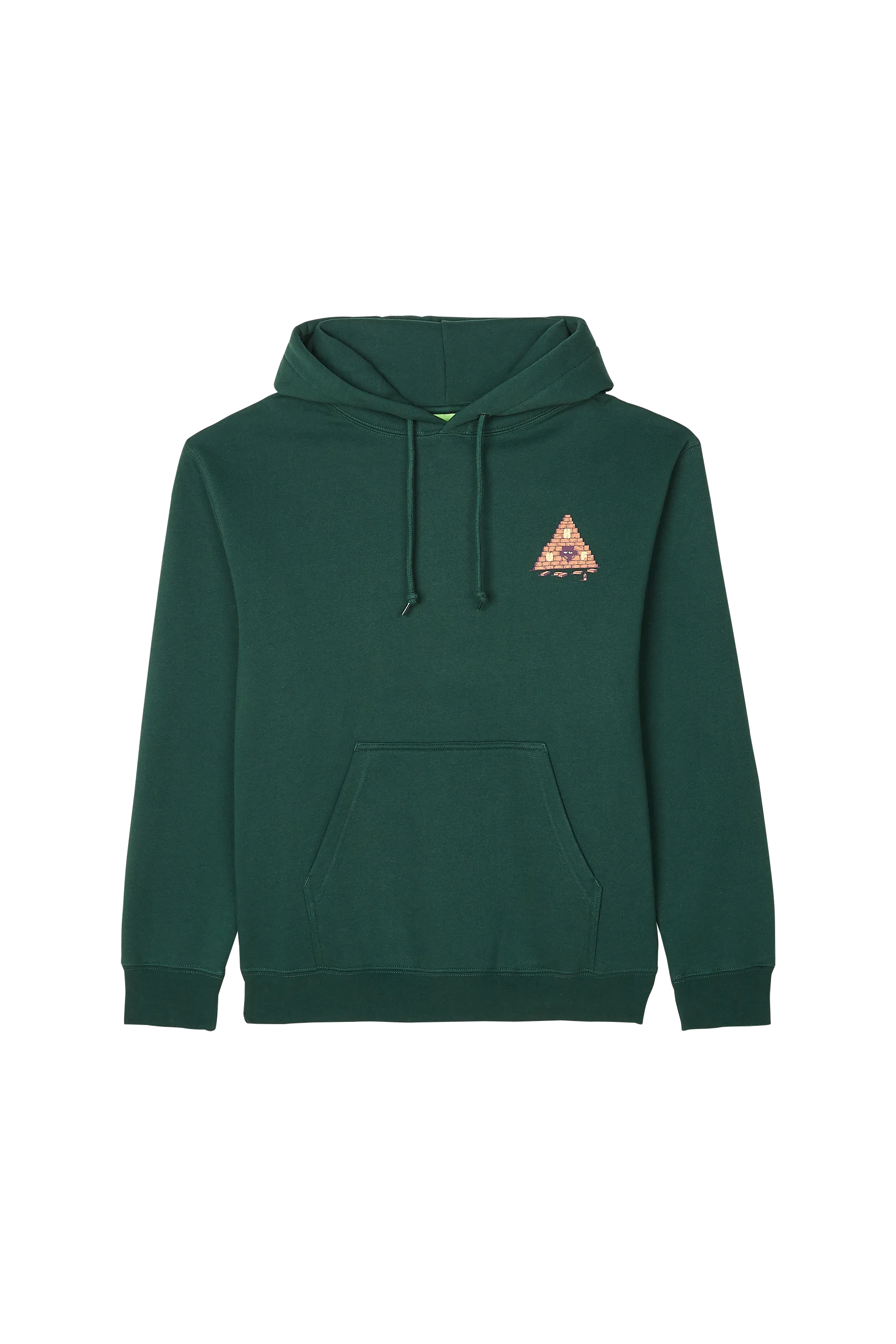 HUF Hoodie BRICK Vert