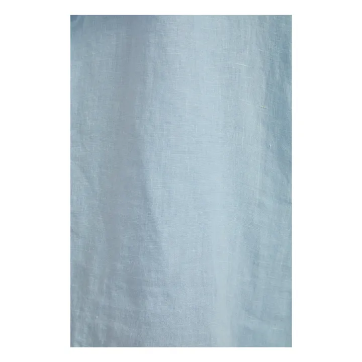 Portuguese Flannel Chemisette Camp Lin | Bleu ciel