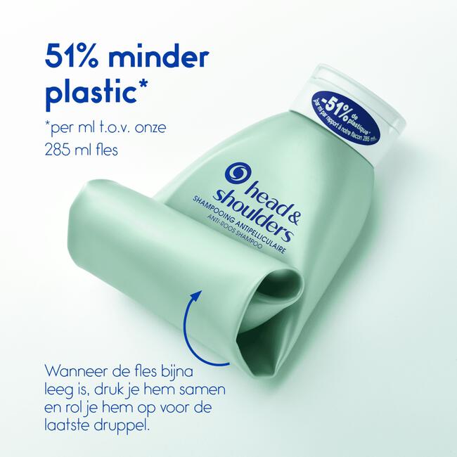 Head & Shoulders Bare Pure Clean Anti-roos Shampoo 400ML