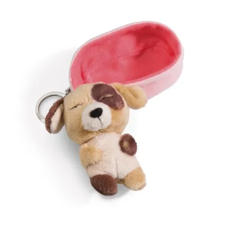 NICI Schlüsselanhänger Sleeping Pets Hund 8cm