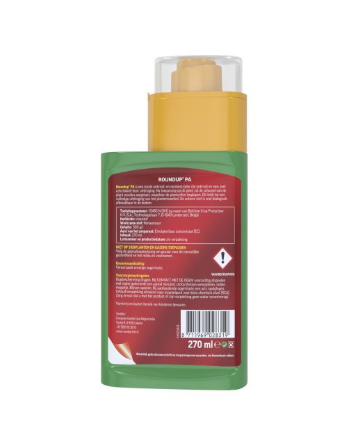 Round-Up Natural Concentraat - Zonder Glyfosaat - Onkruidbestrijding - 270 ml