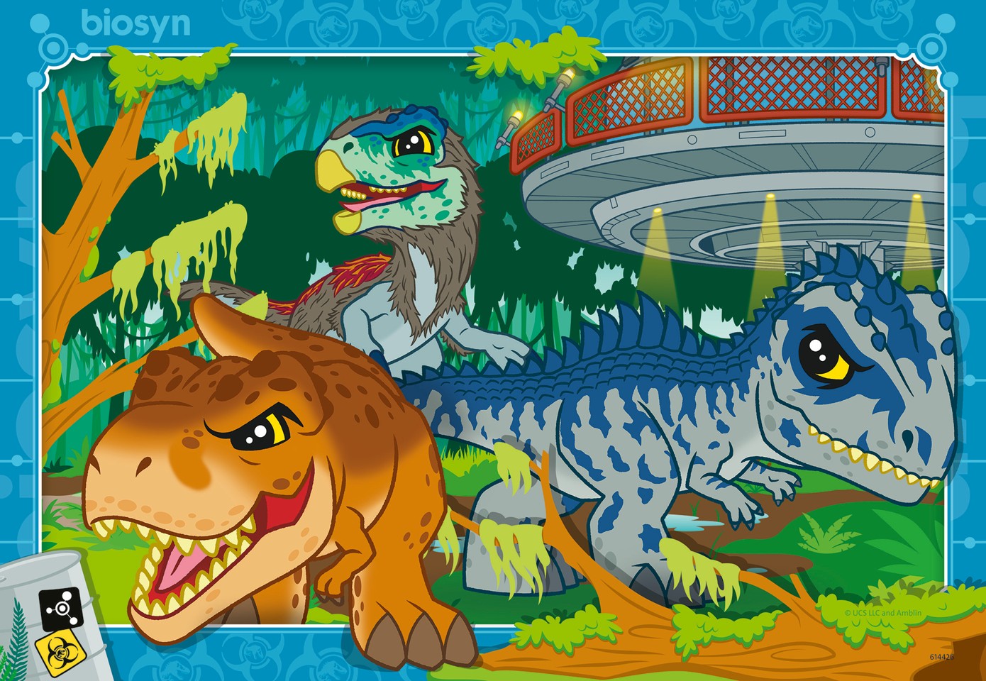 Ravensburger - Puslespil Jurassic World Explorers 3x49 brikker