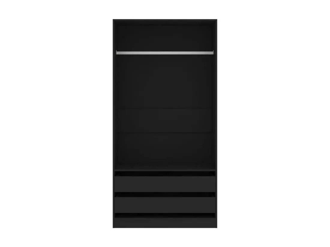 Garde-robe Noir 100x50x200