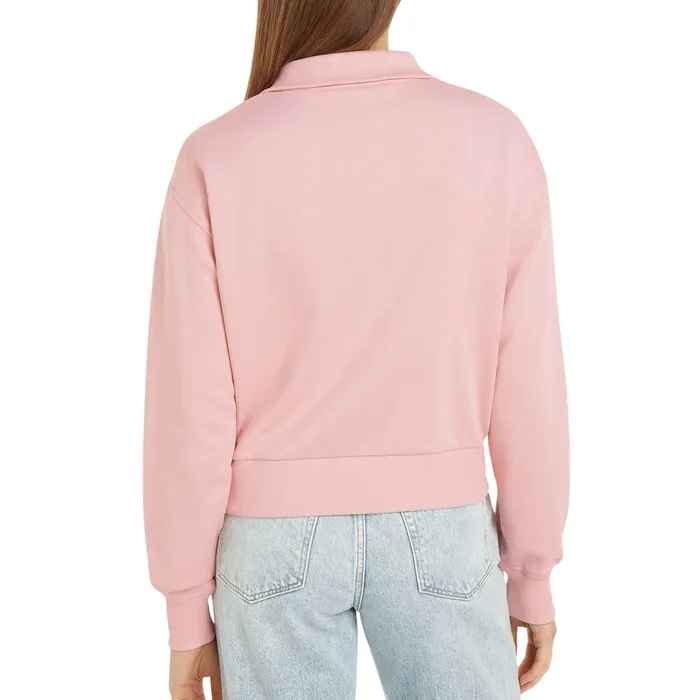 Tommy Hilfiger Regular Script Logo 1/2 Zip Sweater Dames