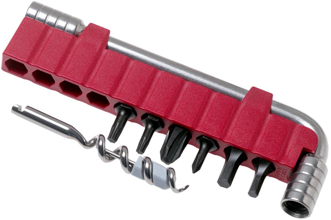 Victorinox SwissTool Spirit X Plus 3.0235.L multitool, lederen foedraal