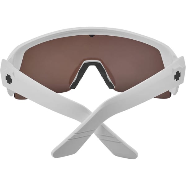 Lunette vélo SPY MONOLITH 5050 MATTE WHITE HAPPY BOOST POLAR ICE BLUE MIRROR
