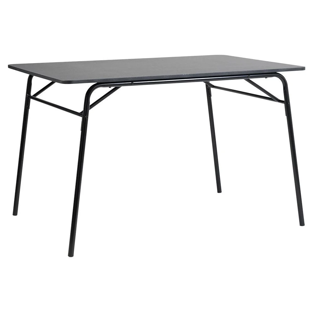 Ensemble repas table et 4 chaises noir