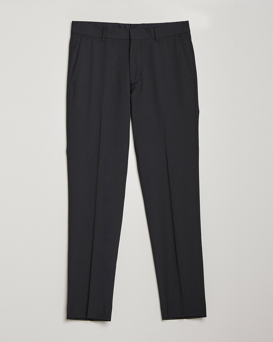Tiger of Sweden Tenuta Wool Travel Suit Trousers Black