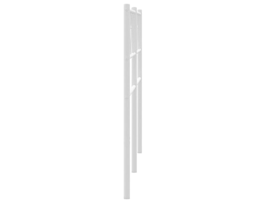 VIDAXL - Tête de lit métal blanc 200 cm