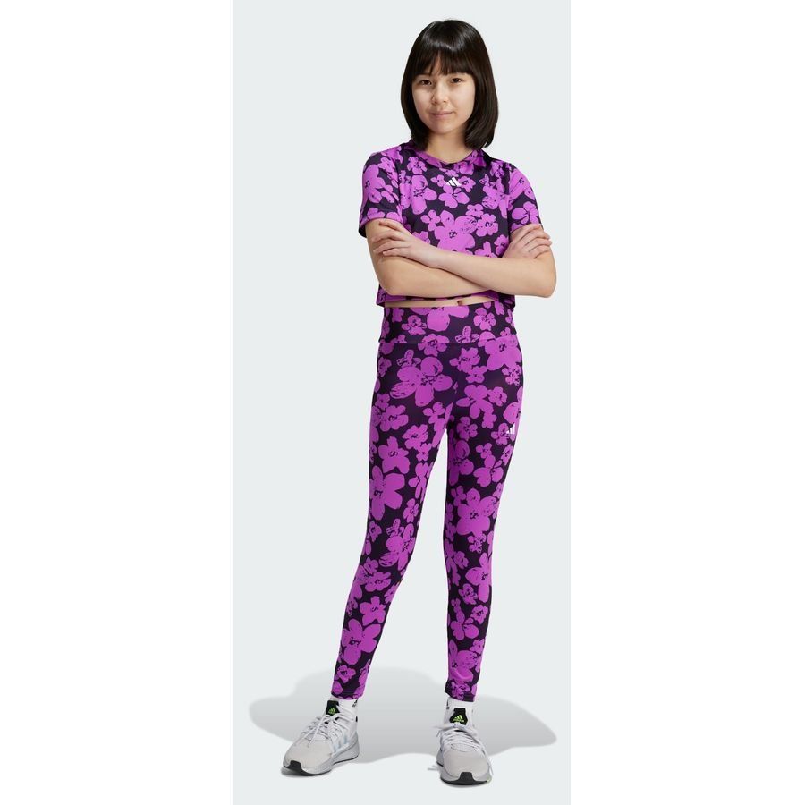 Adidas Train Essentials Seasonal  Legging de training 7/8 taille haute imprimé Enfants