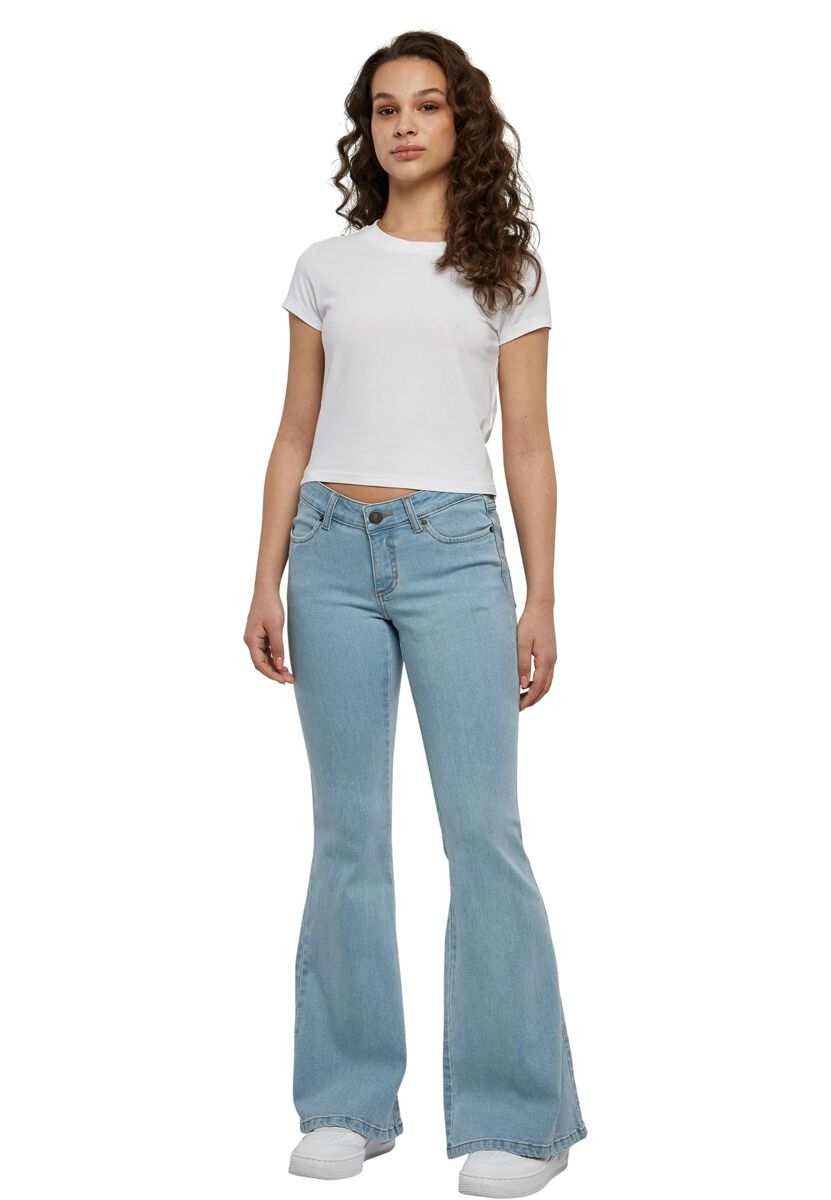 Jean Taille Basse Évasé Organic | Urban Classics Jean